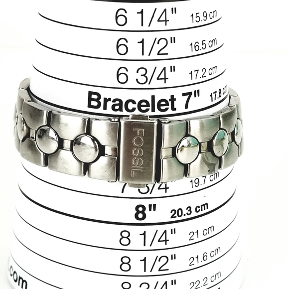 Fossil Arkitekt Watch FS2857 Blue Face WR Diamond - Picture 12 of 12